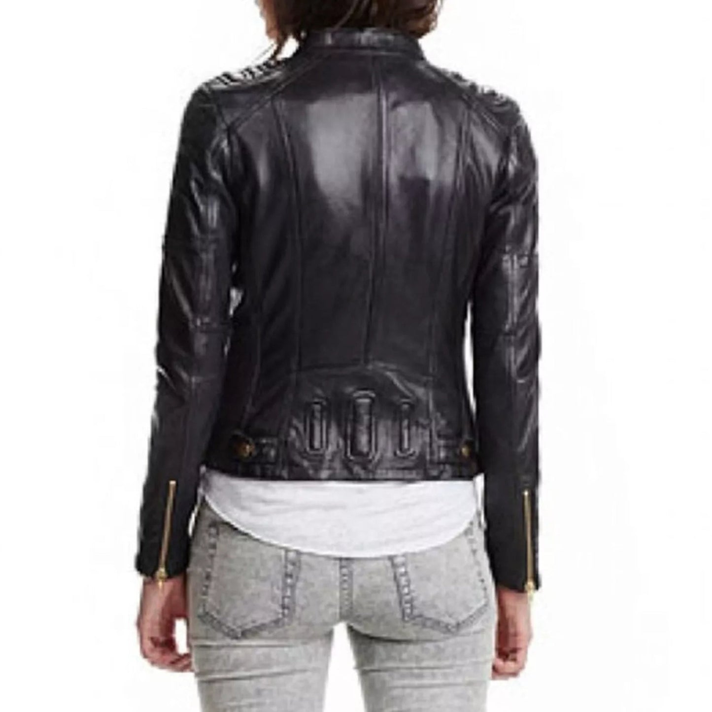 Black Slim Fit Biker Jacket – Sleek, Stylish & Timeless