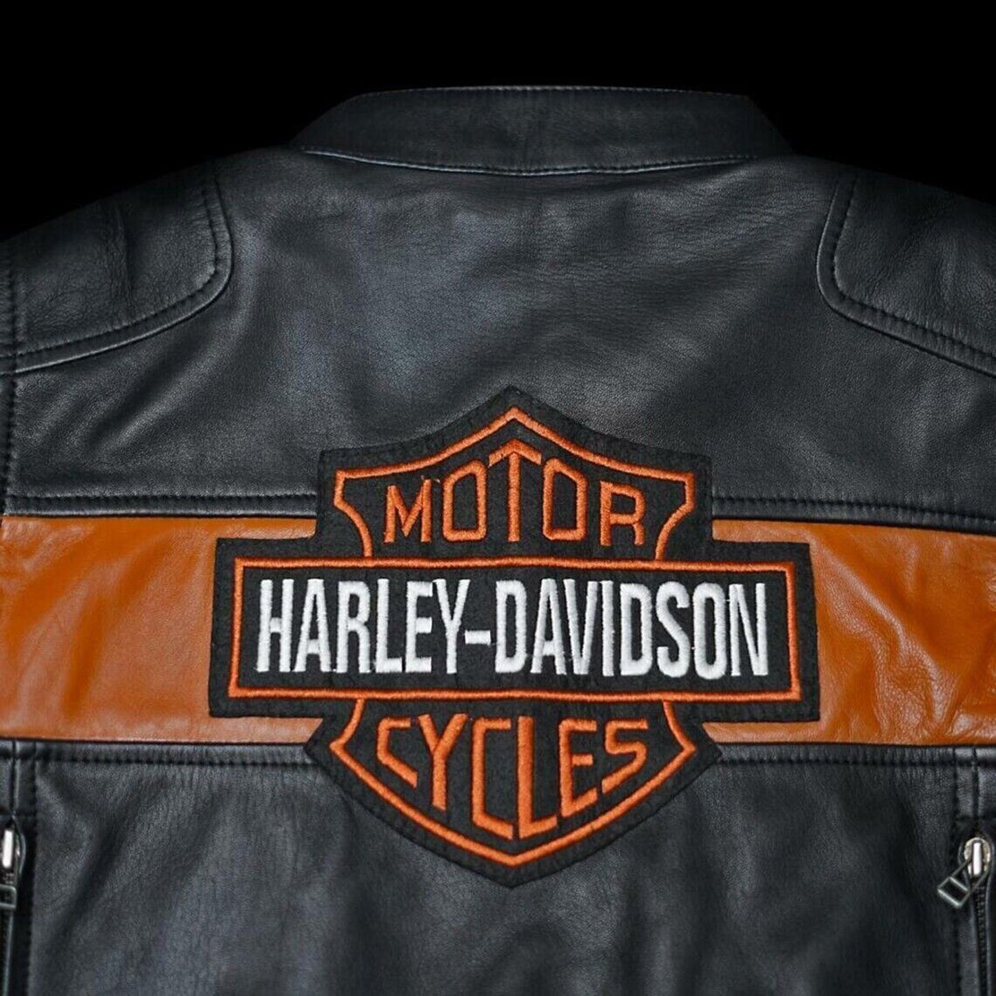 Men’s Leather Biker Jacket – Classic Motorcycle Style by Devil Jackets