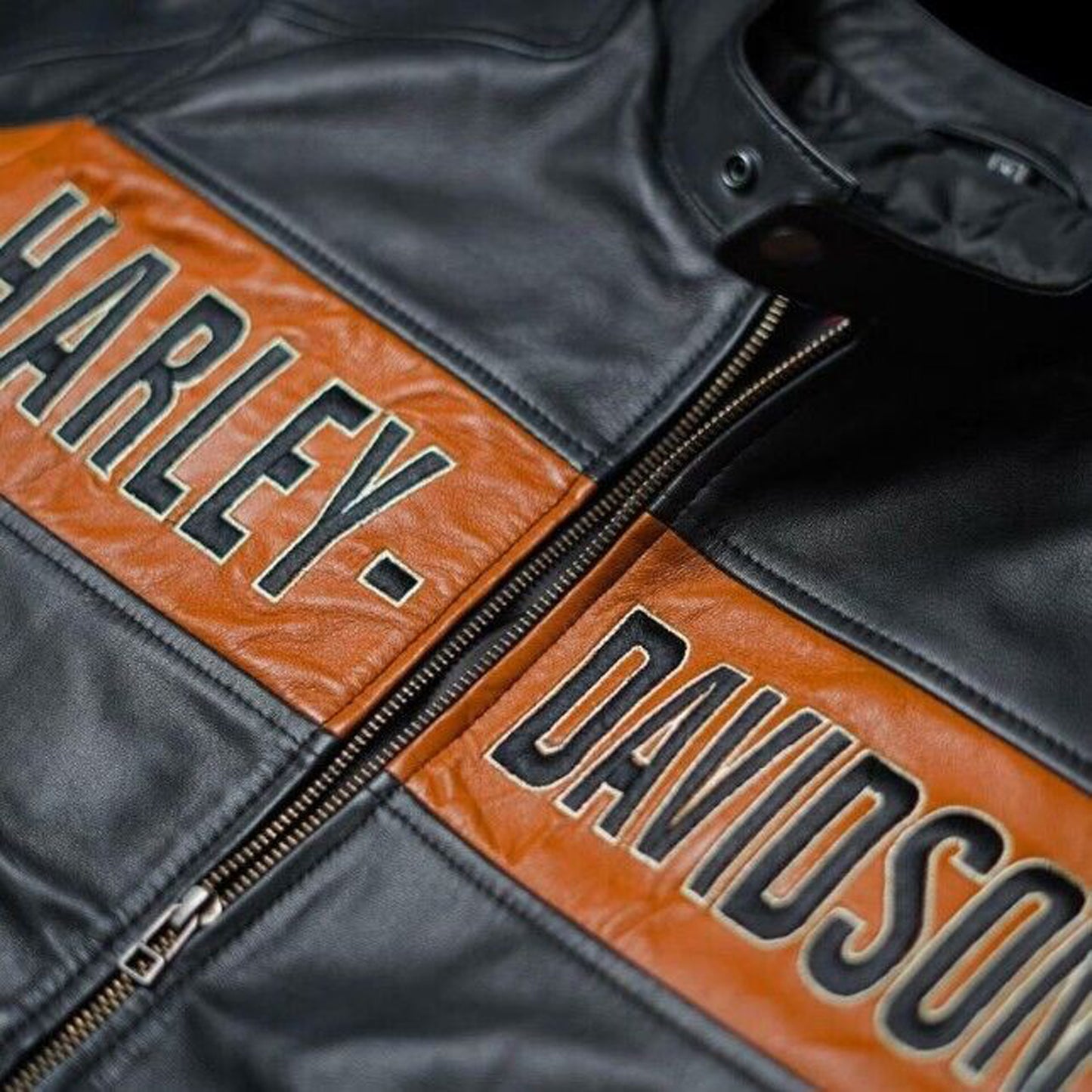 Men’s Leather Biker Jacket – Classic Motorcycle Style by Devil Jackets